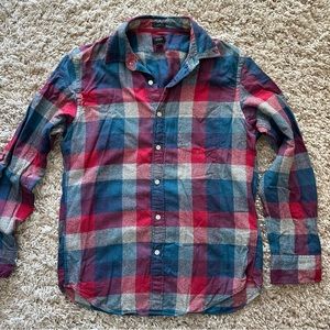 Men’s J.crew flannel shirt medium